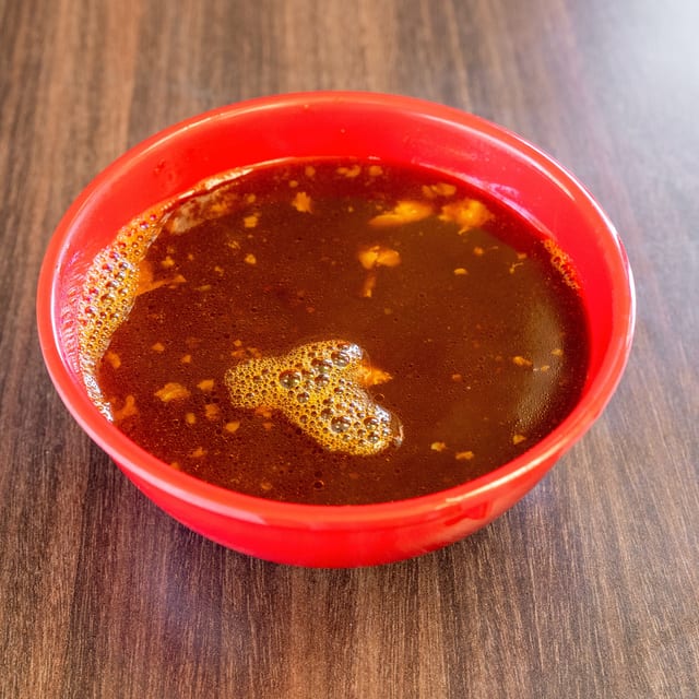 Consomé Con Carne.