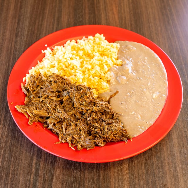 Birria Plate.