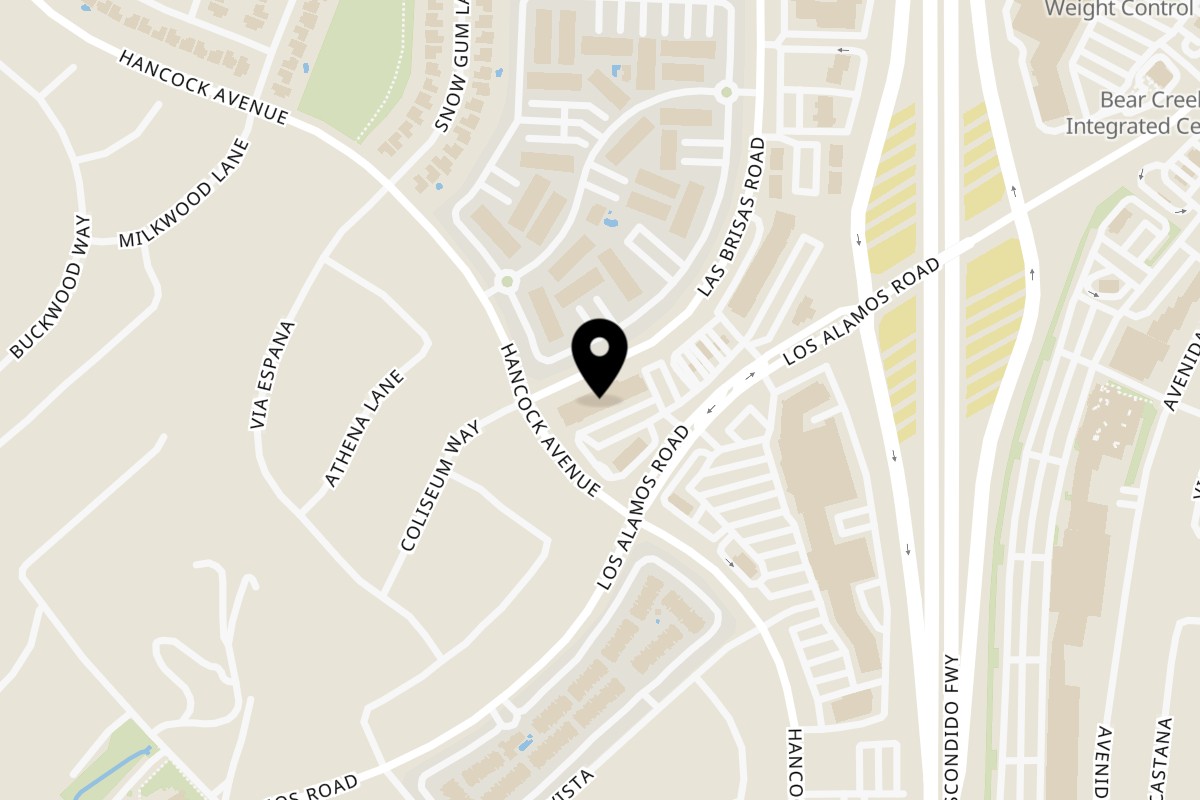 Map showing the location of Tijuana Birria & Beer on 39872 Los Alamos Rd in Murrieta